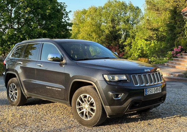 Jeep Grand Cherokee cena 62500 przebieg: 182382, rok produkcji 2014 z Suwałki małe 211